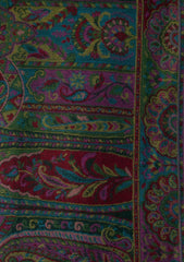 Pure Jamawar Kaani Shawl D - 2259 - D Green