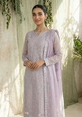 Formals - Riwaj - Fancy Bamber Chiffon - 2 Pcs Suit - CBD#2893 - Lilac