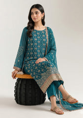Formals - Fancy Closet - 2 pcs Suit - D#2801 - Deep Sea Green