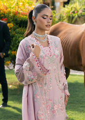 Winter - Elaf Premium - Luxury 25 - Karandi Edit - EWK#7B - HUSHPINK