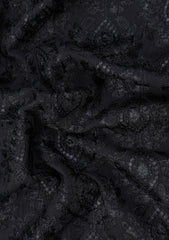 Elite Men China Boski Embroidered 6 Pound Selvage - Black