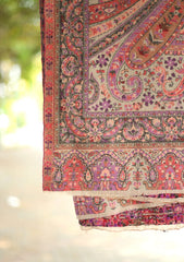 Pashmina Jamawar Shawl D - 56 - Skin