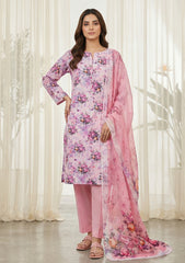 Lawn - Rubaaiyat - R Prints 26 - Volume 3 - D#40 - Pink