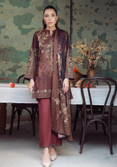 Winter - Sahar - Elara - Fall Printed - 3 Pcs - AW1-25-06 - Hazelwood