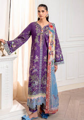 Winter - Roheenaz - Aezel - Embroidered Cambric - RC25#01 B - Emaan