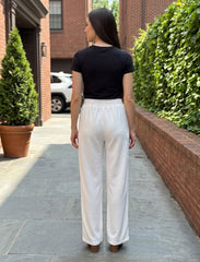 Pret - Moven - Cotton Linen Trouser - White