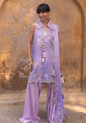 Lawn - Crimson - Flow Unstitched 26 - CFD#8B - OMBRE LOVE