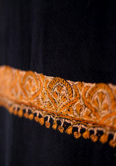 Pashmina Kashmiri Work Shawl D - 23 - N Blue