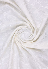Elite Men China Boski Embroidered 6 Pound Blue Selvage - Off White