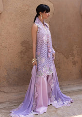 Lawn - Crimson - Flow Unstitched 26 - CFD#8B - OMBRE LOVE