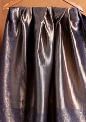 Silk Zari Jamawar Shawl D#45 - Purple