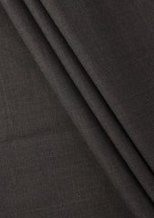 Grand Torino Suiting Selvage Wool Fabric - Ch Brown