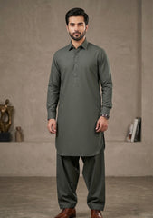 Elite Men Toyobo Wash & Wear - M Green