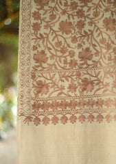 Pashmina Ari Work Shawl D - 222 - Skin