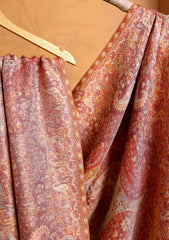 Pashmina Zari Jamawar Shawl D#217 - Rust