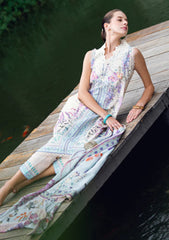 Lawn - Roheenaz - Garden Veil - Printed 25 - RGV#01-A - Bloom Glimmer