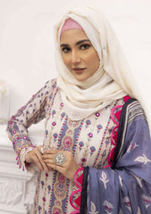 Lawn Collection - Dua - Gul-e-Zarki - Motiya - MLF24#02