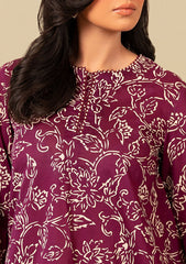 Lawn Collection - Cross Stitch - Daily - 2 Piece - CSD24#07 - PURPLE HAZE