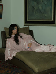 Pret - Moven - Moonlight Draped Co-ord Set - Powder pink