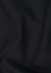 Reda Popeline Maior 150's Wool Fabric - Black
