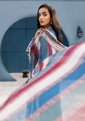 Lawn - La Elise - Elora - Unstitched - LE24#007 - Iris