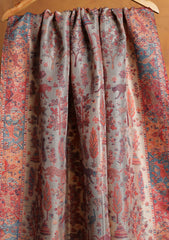 Pashmina Zari Jamawar Shawl D#67 - Skin