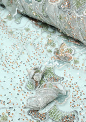 Fancy Net Cut Dana With Sequence Work - ASPL#116