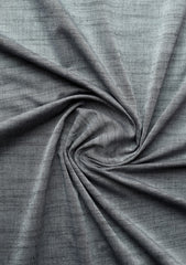 Elite Men Italian Cotton Slub - L Grey