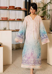 Lawn - Nureh - Ballerina Printed Chikankari 26 - NU2#200