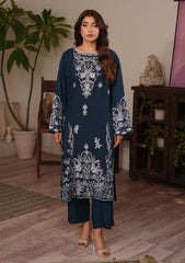 Winter - Ileen - Whisper Volume 01 Unstitched 26 - Sapphire