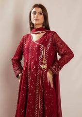 Pret Collection - Manahils - Safiyya - KURTI 099 - Maroon