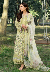 Lawn - Elaf Premium - Chikankari Prints 26 - ERC-6A - EYRA