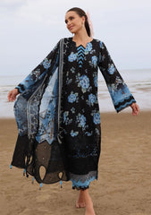 Lawn - Nureh - Gardenia Embroidered 25 - NGEL#171