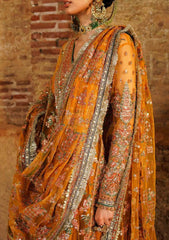 Formal Collection - Hussain Rehar - Zaib-un-nisa - Saffron