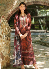 Winter - Asifa & Nabeel - Meraki - Unstitched 25 - Crimson Chill