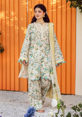 Lawn - Elaf - Summer Prints 25 - EPS#3A - IVORY WHISPERS
