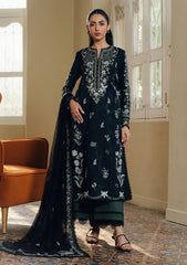 Lawn - Afrozeh - Daybreak - Printed Kari 26 - FWU#0015 - CLOUDVEIL