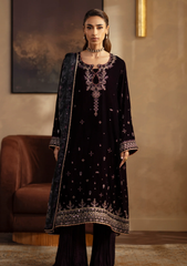 Formals - Seran - Velmor 25 - Unstitched Velvet - Marvayne