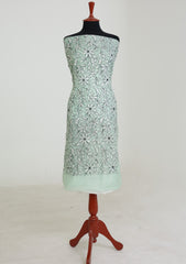 Formals - Riwaj - Fancy 26 - Chikankari & Mukesh - 2 Pcs - D#01 - Green