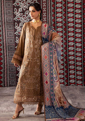 Winter - Nureh - Bazaar 25 - Chikankari Leather Peach - NE#205