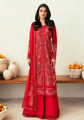 Lawn - Deyar - Iris - Luxury 25 - LD004 - Blood Red