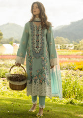 Lawn - Mushq - Hemline - Secret Garden - Whimsical Wisteria