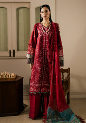 Lawn - Sundas Ahad - Camelia - Luxury 26 - EL#02 - Rouge