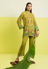 Winter - Sahar - Elara - Printed Fall - 2 Pcs - AW1-25-22 - Botanic Charm