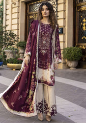 Winter - Meerak - Premium Embroidered Linen 25 - VIONNA