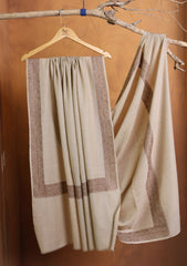 Pashmina Embroidered Border Shawl D#02 - Skin 2