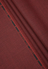 Drago Multi Function Super 140's Wool Fabric - Maroon