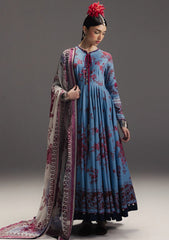 Lawn - Zara Shahjahan - Anarkali SS 26 - D#02 - Falak Ara