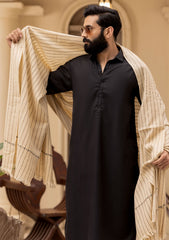 Men Shawls - Wool Shawls - D#232 - Cream