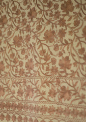 Pashmina Ari Work Shawl D - 222 - Skin